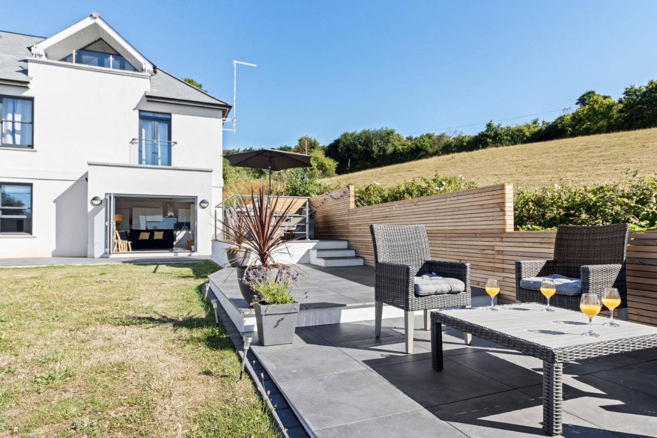 Stunning Coastal Apartment In Maidencombe With Sea Views & Garden Stokeinteignhead Kültér fotó