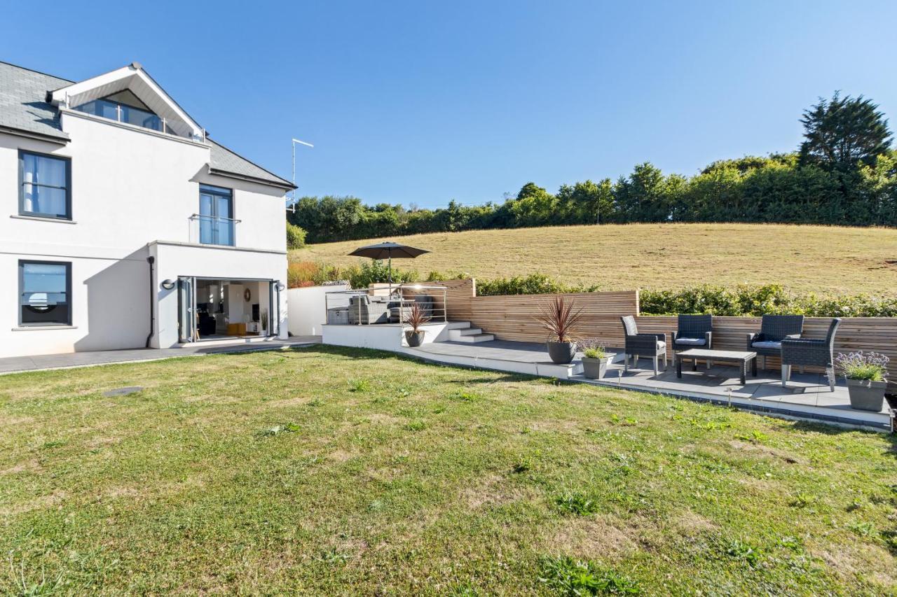 Stunning Coastal Apartment In Maidencombe With Sea Views & Garden Stokeinteignhead Kültér fotó
